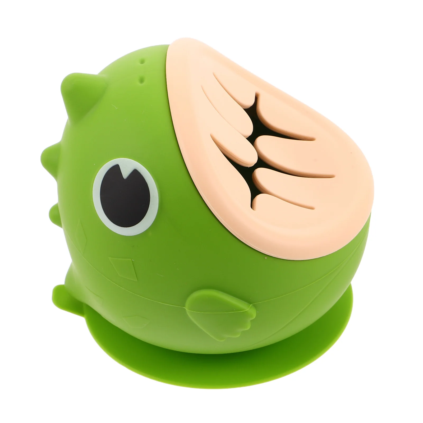 

Silicone Toddler Dinosaur Snack Bowl Multi-Use Suction Base Unbreakable Cute Cartoon Tableware Easy Clean Infant Feeding Bowl