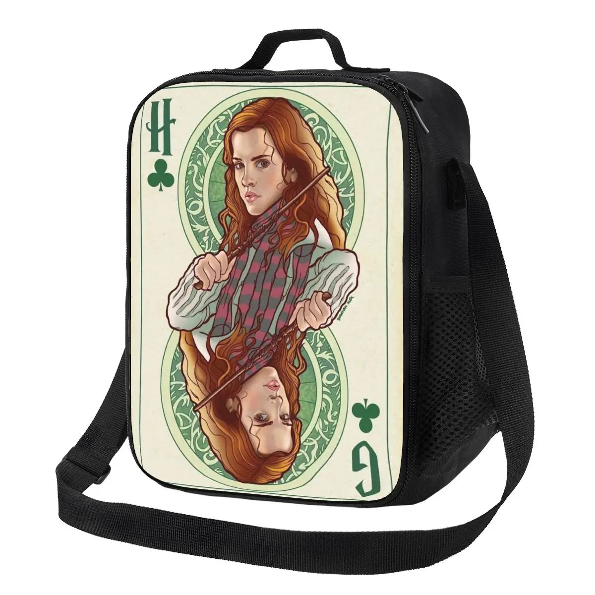 

Изолированная сумка для обеда H-Harrys Hermione Jean Granger для работы, школы, портативный термохолодильник, коробка для бенто, для женщин и детей