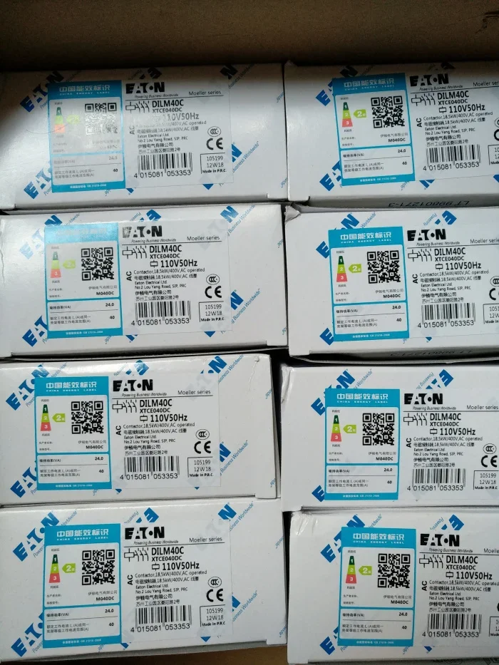 

2025.5 EATON ADMIRALTY MULLER AC CONTACTOR EATON MOLLER DILM40C 110V PHYSICAL SHOOTING