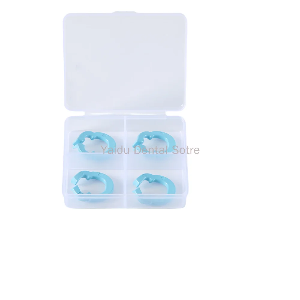 

3/5/10Sets Dental Resin Clamp Dentist Dam Clips Using with Matrix Autoclavable For Dentistry Lab 4PCS/Set