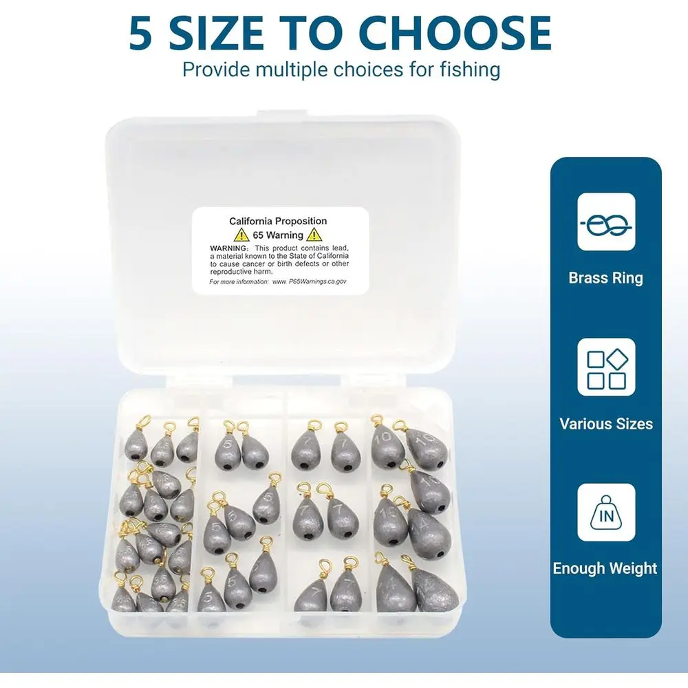 طقم حوض صيد مكون من 30/36 قطعة لقطة السقوط والصب، مثالي للباس وسمك السلور والمياه المالحة والمياه العذبة