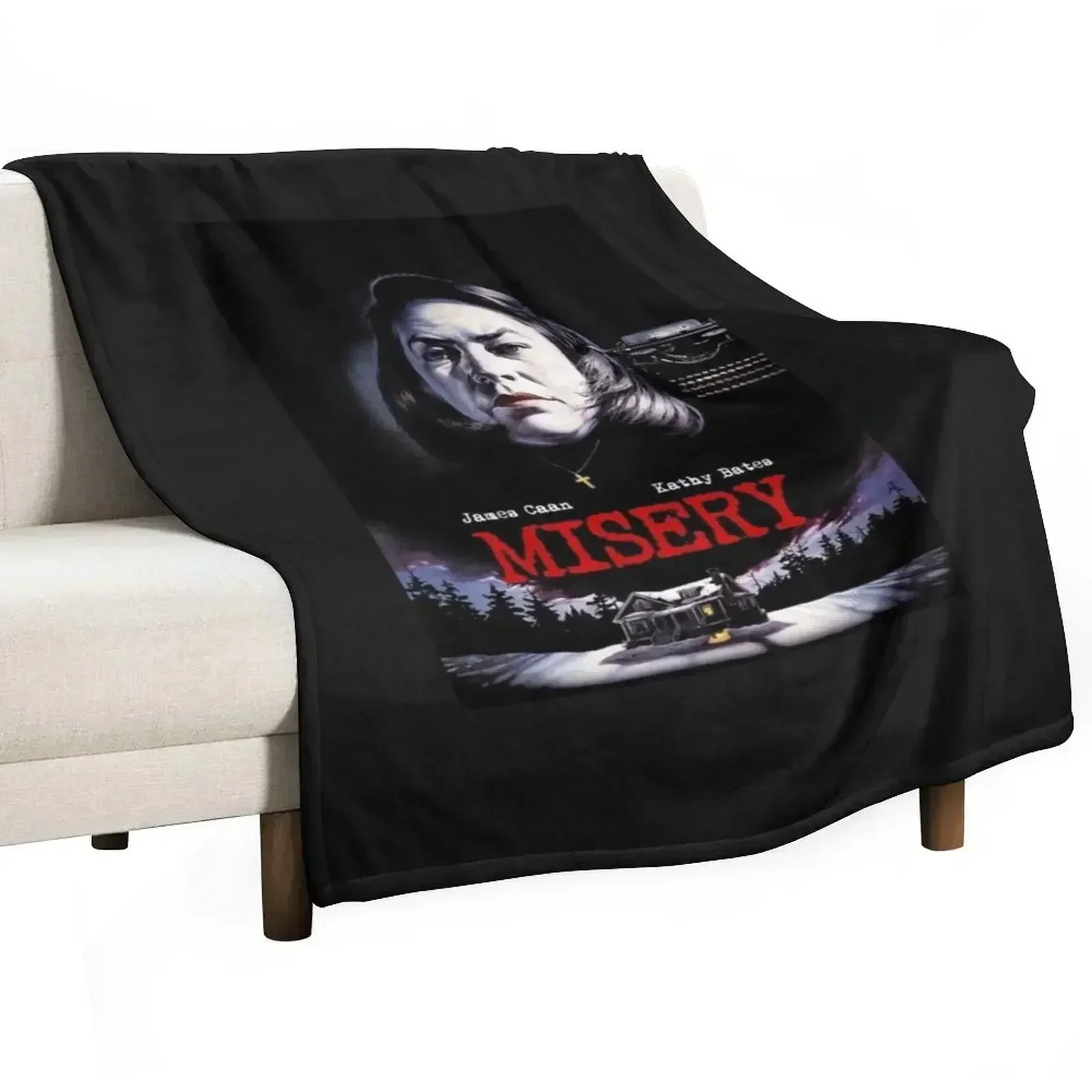 

Misery Throw Blanket No Pilling Soft Warm Blanket for Bed