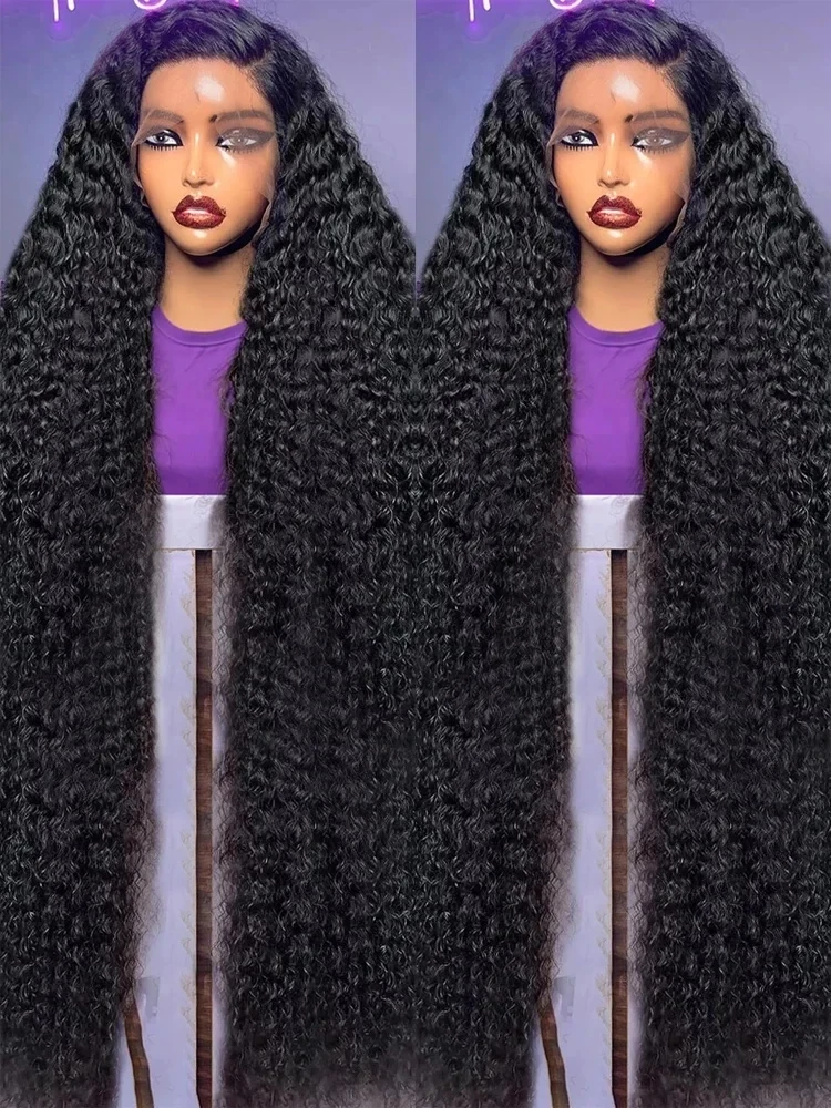 

38-дюймовые парики с водной волной и кружевной передней частью 13x4 13x6 HD, глубокие волнистые парики с кружевной передней частью, безклеевые парики из натуральных волос для женщин, распродажа