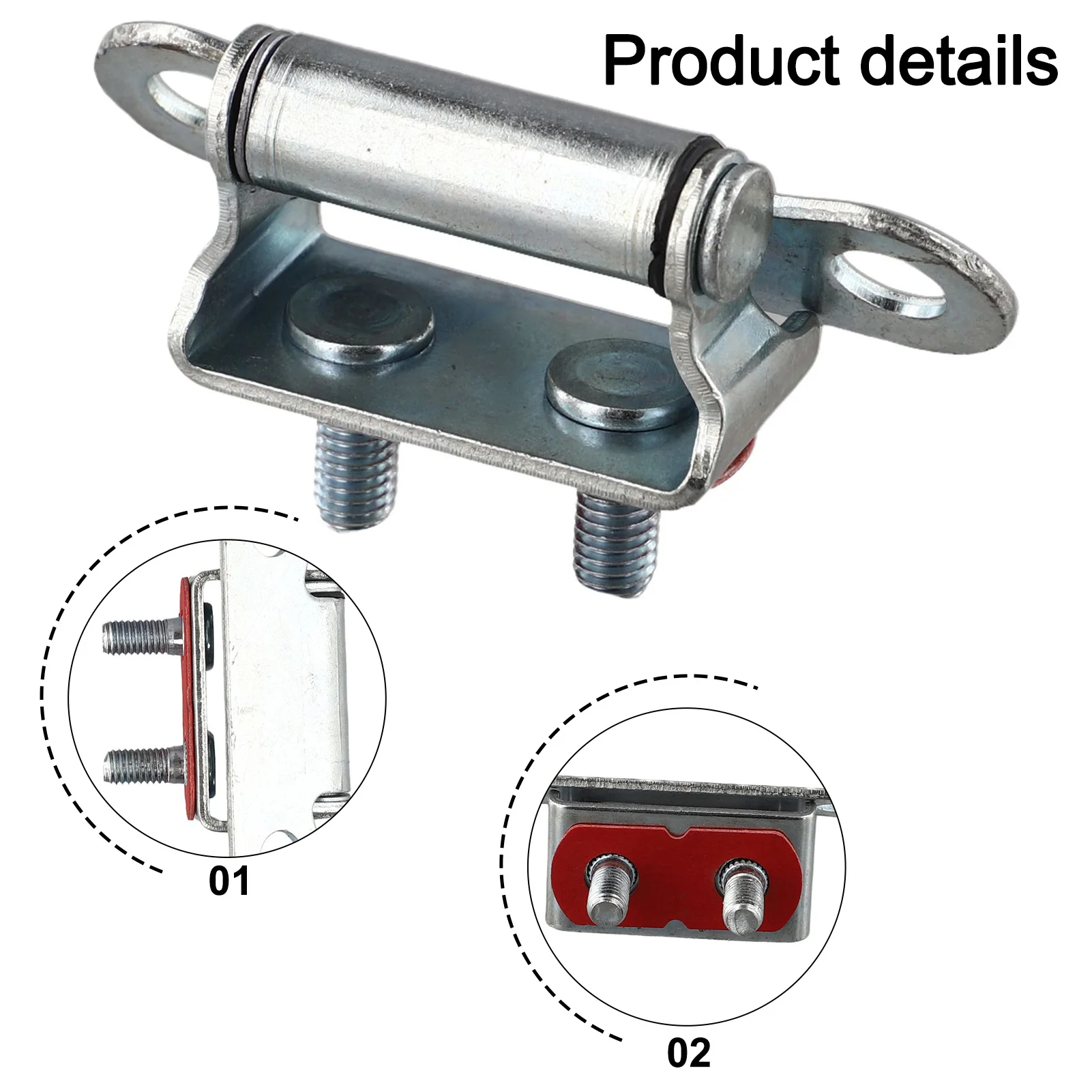 

As Shown In Pictures Liftgate Hinge Replacement Part Vehicle Part Metal Construction OE Part Number 68810-0R010 Car Maintenance