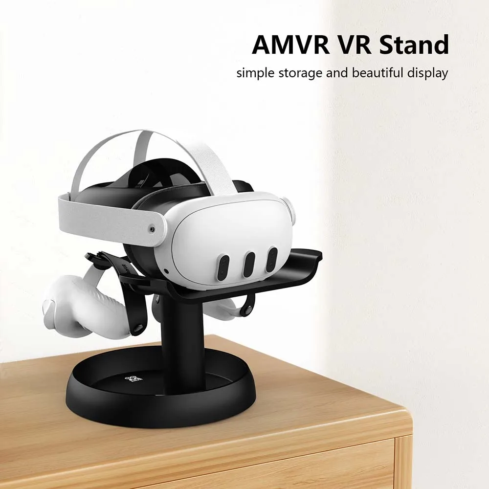 VR-Headset-Displayständer, VR-Halterung, AMVR-Schreibtischhalterung, Aufbewahrungshalterung für Oculus Quest 3S/3/Quest2/PSVR2/Rift S/PICO 4 – Detail 16