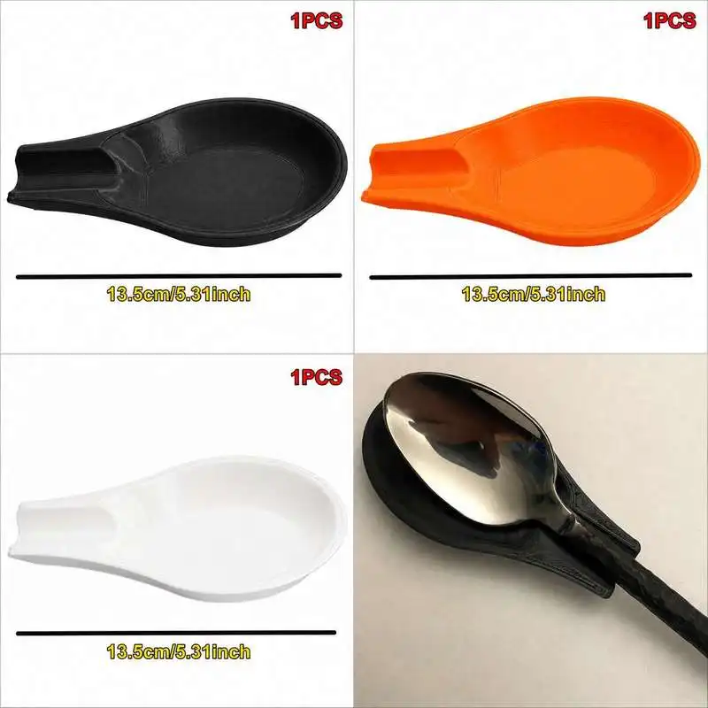 Kitchen Utensil Rest Rack Countertop Sink Side Tableware Holder For Spoon Chopstick Kitchen Gadget