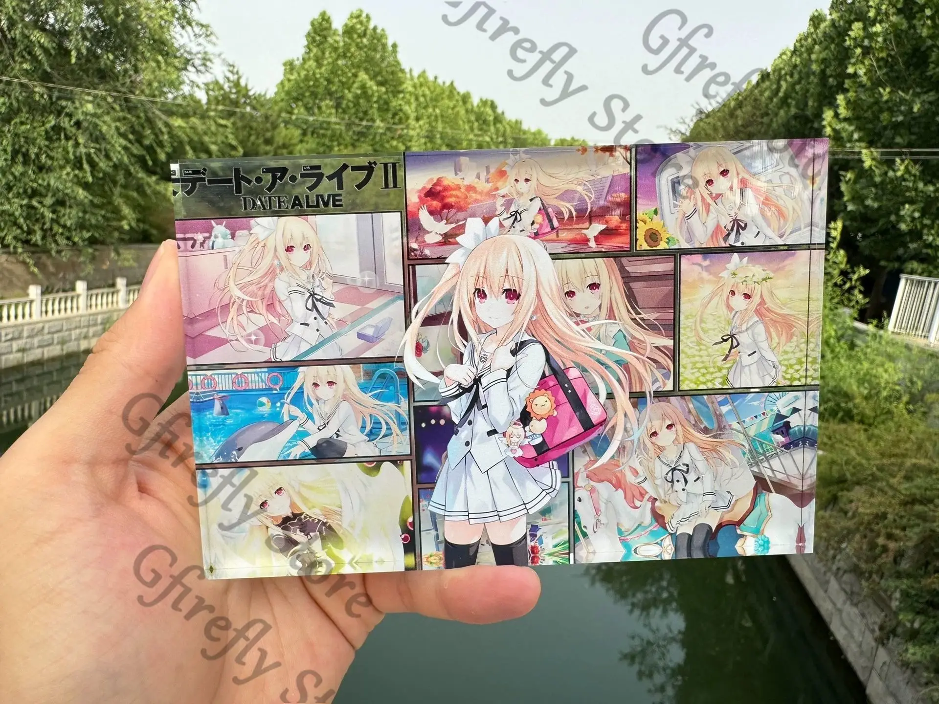 لوحة أنيمي الدائمة من الطوب الأكريليكي لوحة مؤشرة للزملاء تاريخ الطول المباشر ديكور عالي الجودة هدية Mayuri Ambitus #3