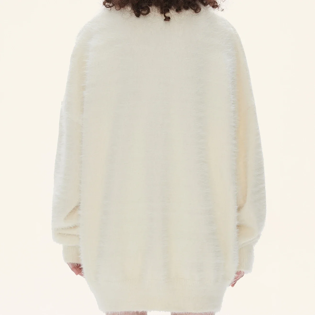 كنزات نسائية رقيقة مطبوعة بحروف فضفاضة حلوة يومية Жensky Svertores Bedeuşеarov خريف شتاء بلوفرات محبوكة مترهل