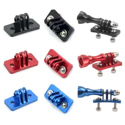 Helmet Fixed Mount Adapter for Gopro Hero 13 12 11 Action Camera Riding Racing Climbing Ski Skydiving Accessory Connector Holder