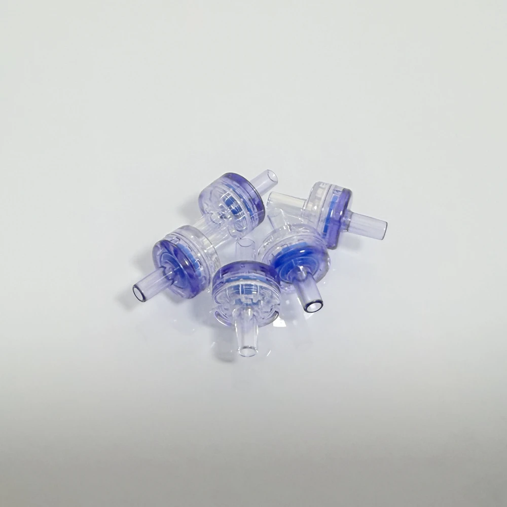 

10 шт. пластиковых диафрагменных медицинских обратных клапанов, нереверсивные односторонние хирургические инструменты