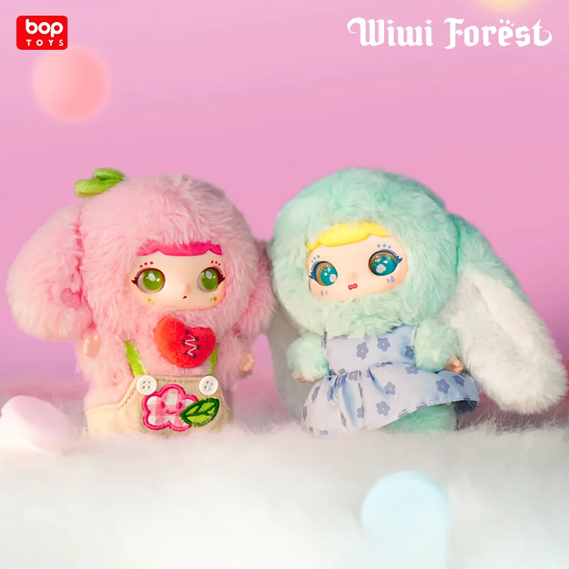 Wiwi غابة العالم الداخلي سلسلة أفخم صندوق أعمى سطح المكتب زخرفة لطيف العصرية اللعب الفينيل الوجه أفخم دمية صندوق غامض جمع الهدايا