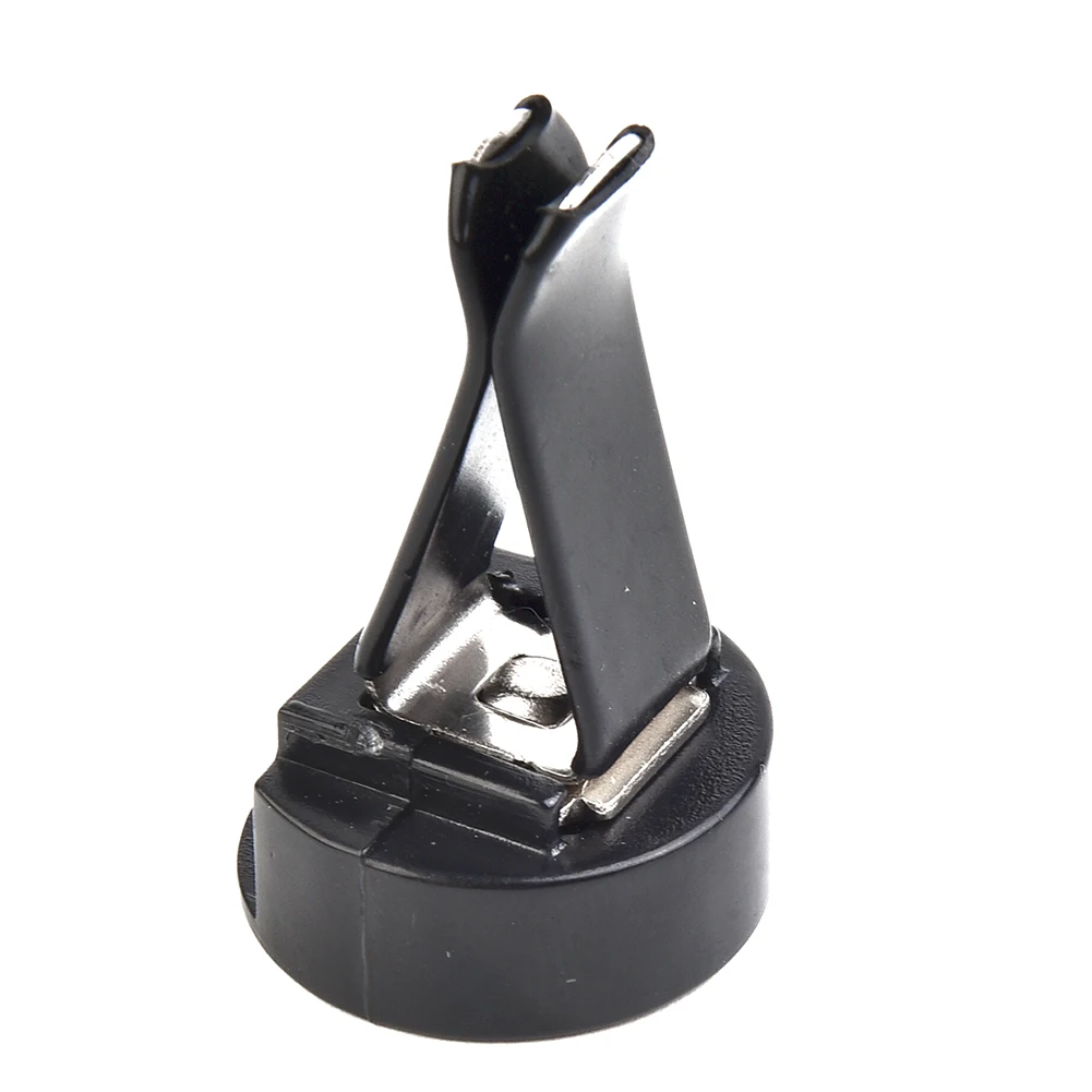 Chrome Metal Car Clock Clip Decor Inner Interior Parts Quartz Replacement Watch Accessories Auto Black  Chrome