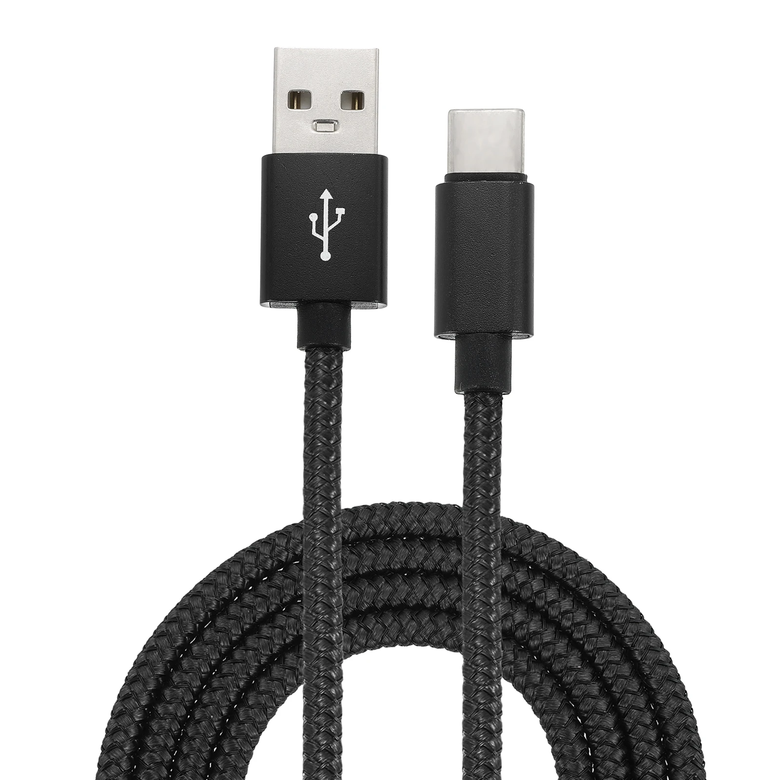 1-3Meter USB Type C Charger Cable 2.4A Type-C to USB A Braided Charging Cord Data Transfer Cable for Tablet Phone LED Lamp Drone