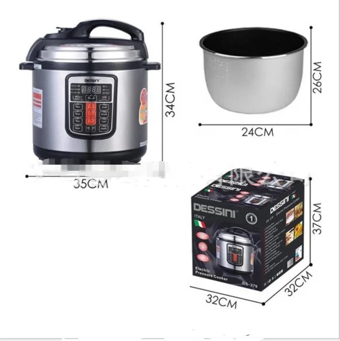 High Quality Home Kitchen 6 L Multifunctional 10 in 1 Nonstick Inner Pot Electric Pressure Rice Cooker