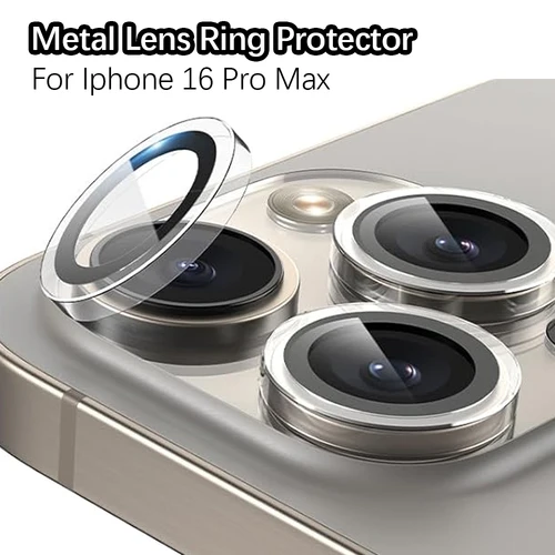 iPhone16Pro 16 Pro Max Camera Lens Protector Case For IPhone 16 Pro Max 16 Plus 16Pro 16ProMax Transparent Lens tempered glass 