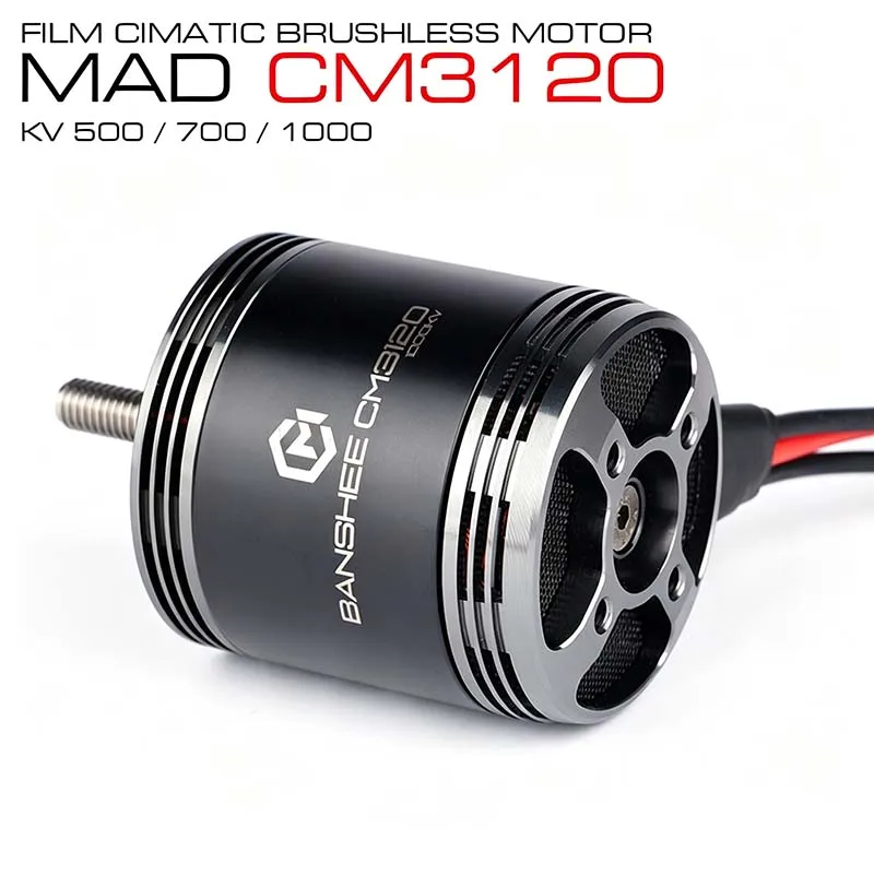 MAD Cinema-Grade Power Motor: BANSHEE CM3120 Brushless Motor—Motor Specifically Designed for X8 Cross-Country Drones