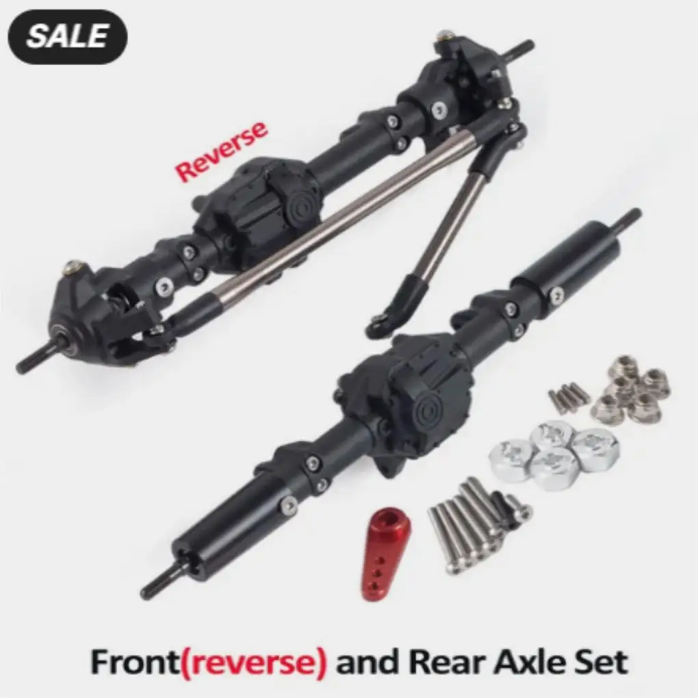 

RCGOFOLLOW Plastic Front Rear Axle RC Upgrade Part Rc Front Rear Axle For 1 10 Axial SCX10 RC Car Part RC Car Accessories