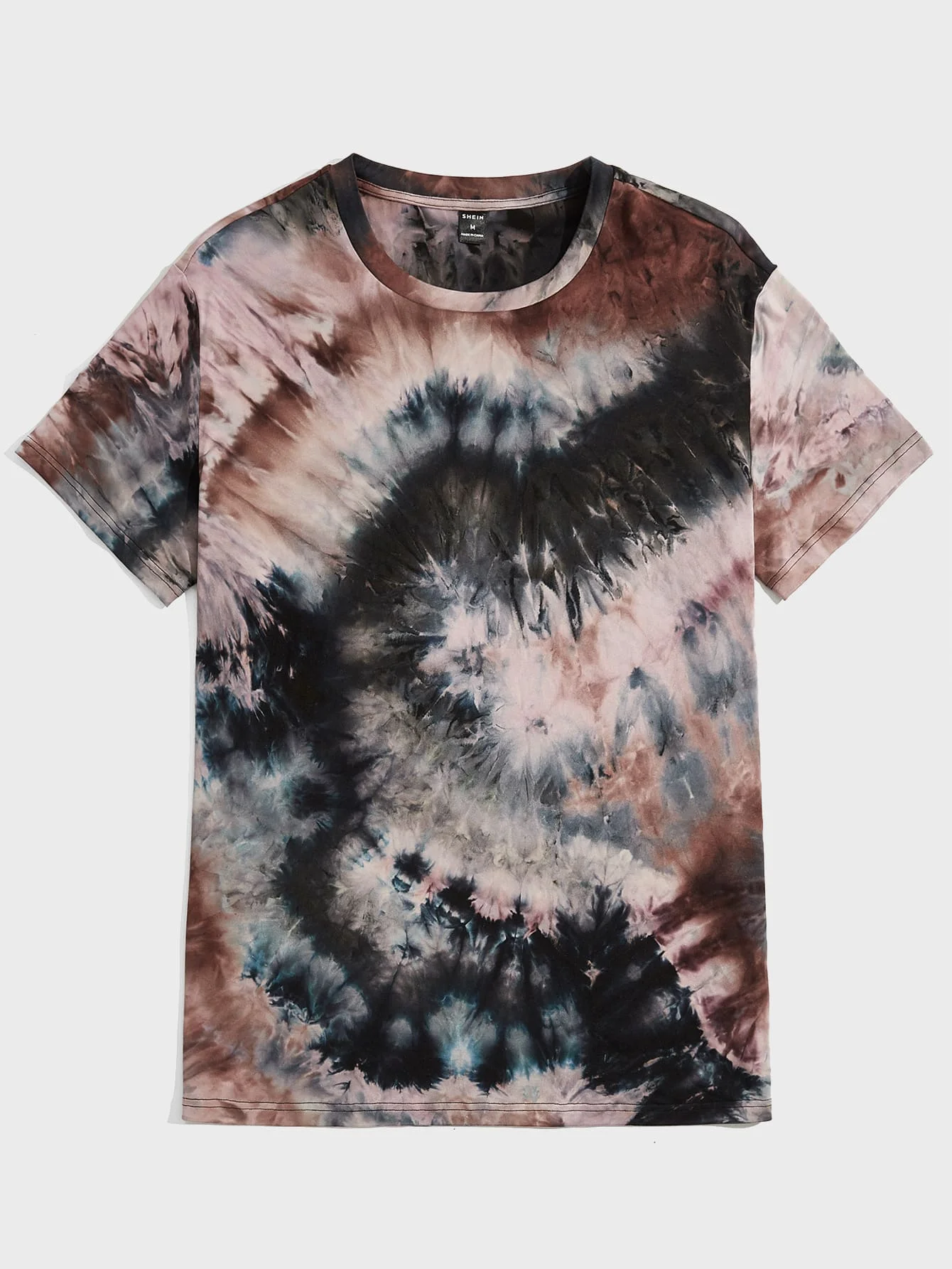 

Men's Tie Dye Short Sleeve T-Shirt, Vintage Style, Casual Summer Wear