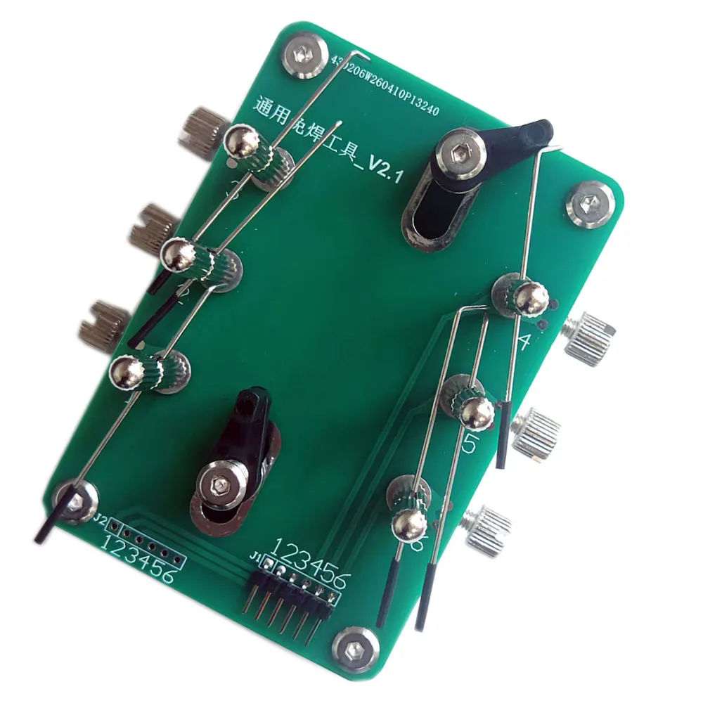 KYDZ Universal Solder-Free Adapter Board Key PCB Fixture No-Welding Car Key Data Reading Repair Tool for 5C/5D Locksmith