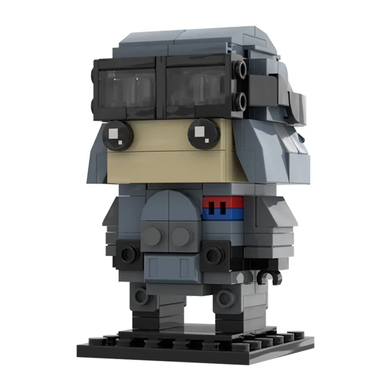 

203pcs Moc Star Battle Movie General Veers Brickheadz Model Building Blocks Diy Assembly Bricks Toys For Kids Christmas Gift