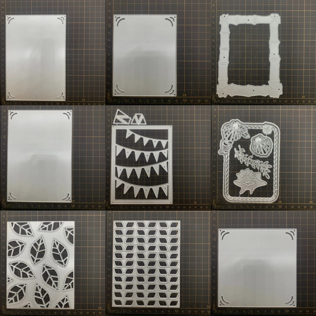 

9 kinds Frame Leaves Metal Cutting Dies Stencils For DIY Scrapbooking Decorative Embossing Handcraft Die CutsTemplate