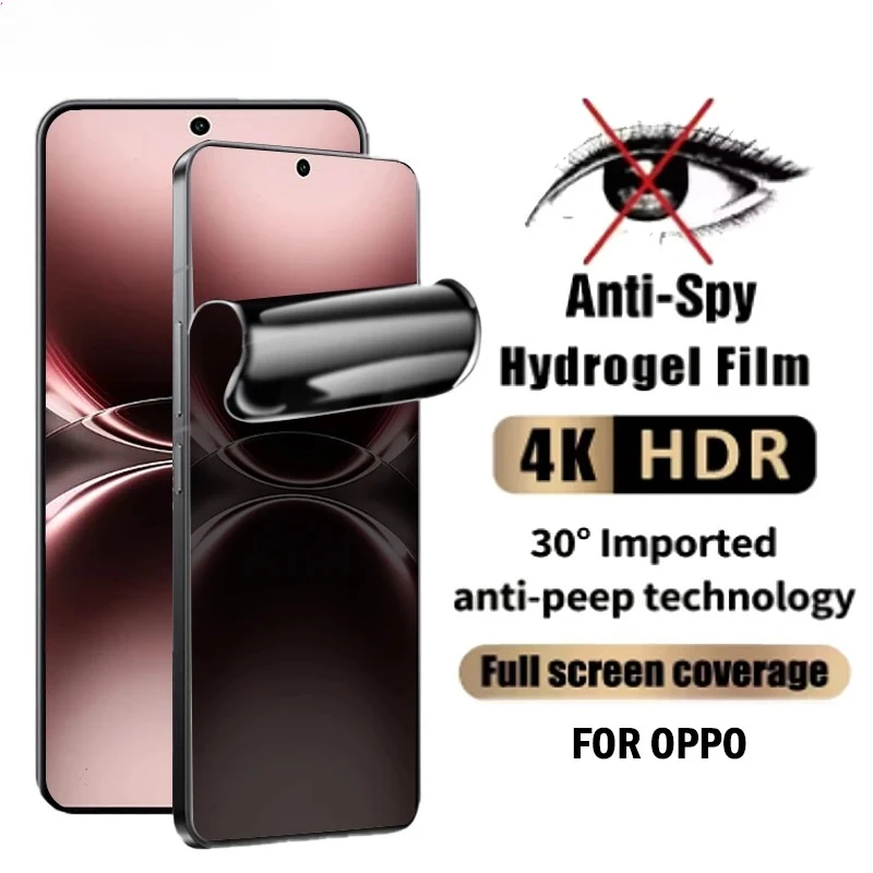 

1-2Pcs Anti Spy Hydrogel Film for Vivo X200 X100 Ultra X200 Pro mini Privacy Screen Protector for X200s X100s X90s X80 X90 Pro+