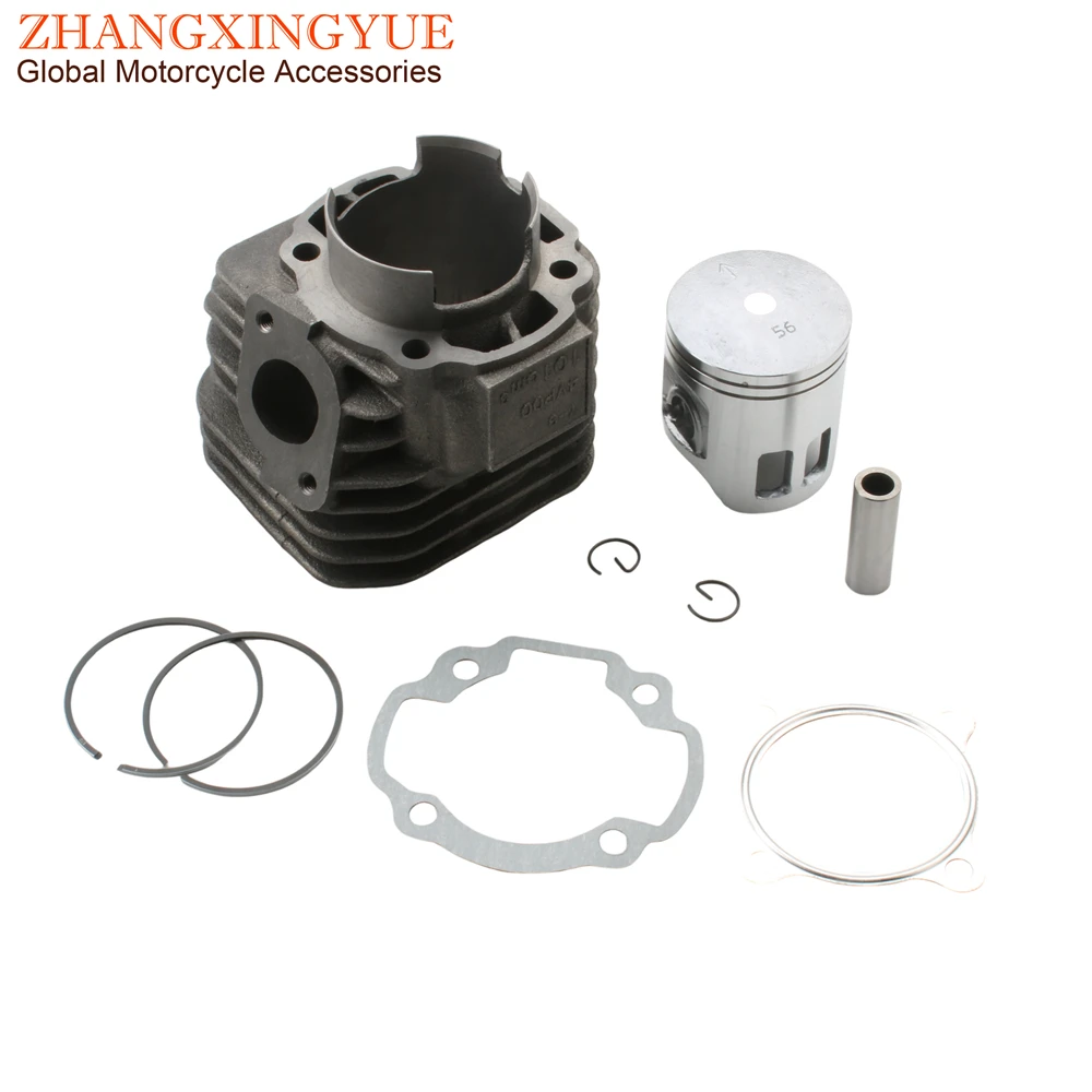 

Scooter 128cc 56mm Nitro100 Big Bore Cylinder Kit For MBK Booster 100 Nitro Ovetto 100cc 4VP Minarelli 2-Stroke Engine Parts