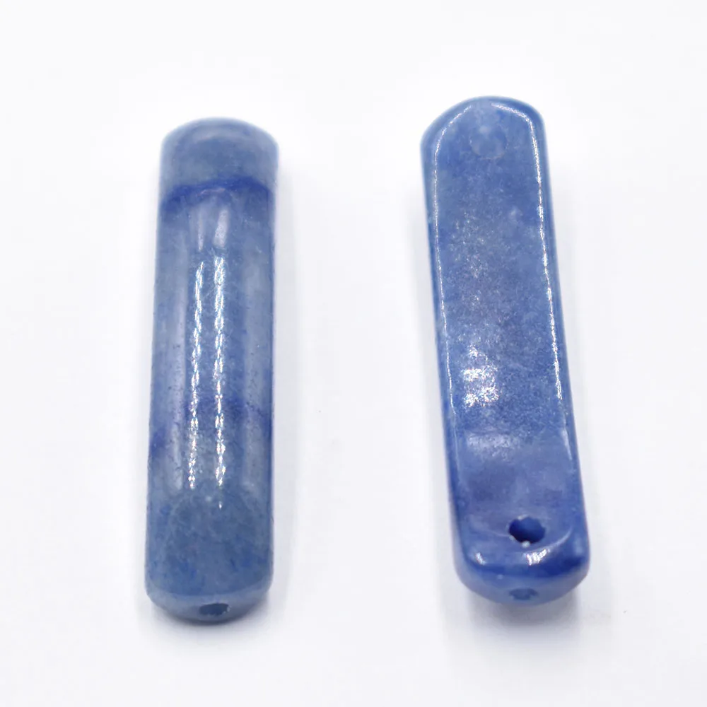 Großhandel 10 Stück/Set Natürlicher Fluorit-Stein Kristall-Verbinder Anhänger Modisches Armband Halsketten-Zubehör für Schmuckherstellung – Detail 17