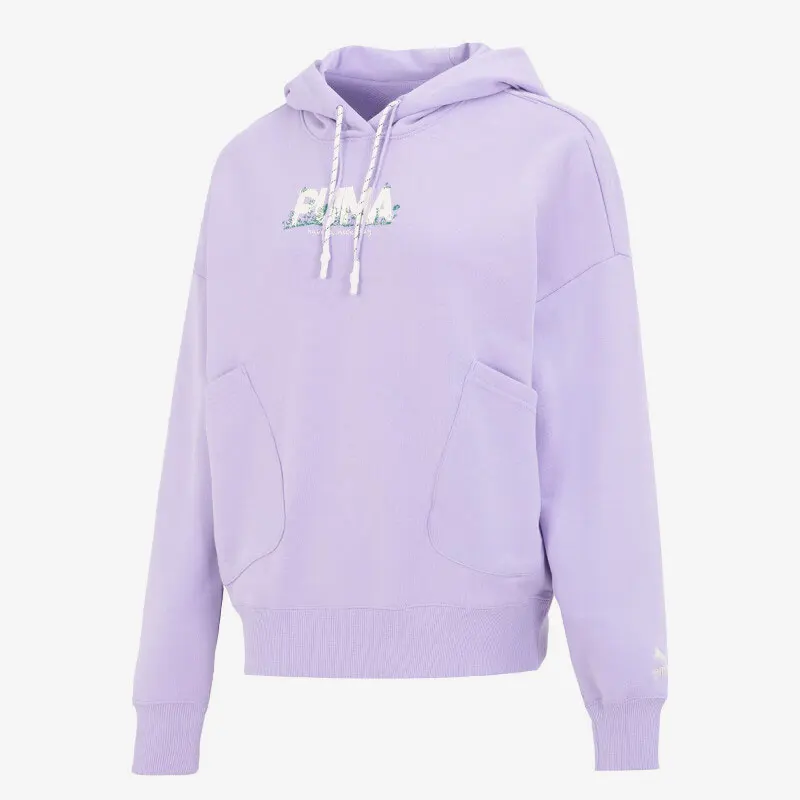 

PUMA, новинка весны 2023, женская спортивная толстовка с капюшоном 539960-70