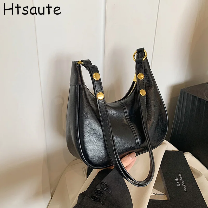 

Underarm Bags Casual Crossbody Bag for Women Solid Color Trending Versatile for Commuting, Travel, Shopping, Mother'S Gift