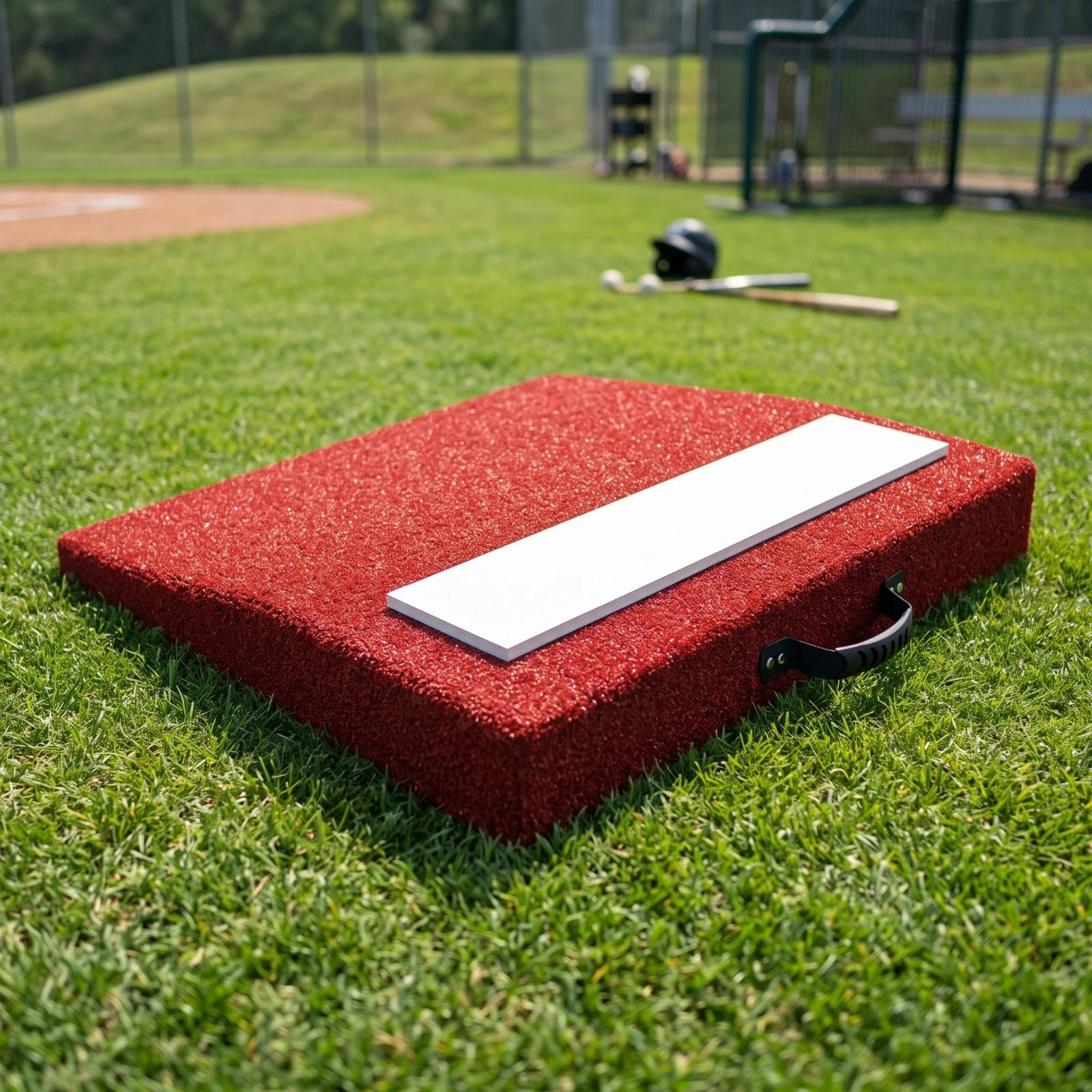 Baseball Pitching Mound Stable Portable Pitching Mound Anti-Slip Long-Lasting for, Backyard, Indoor Training
