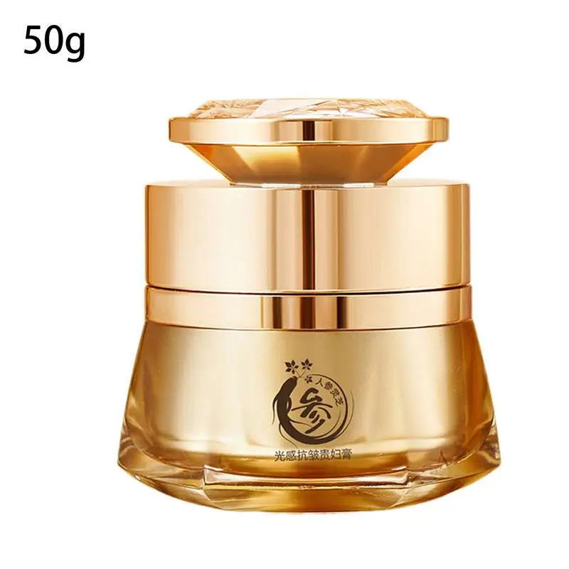 NEW Anti-aging Ginseng Ganoderma Anti Wrinkle Cream 50g Moisturizing Oil Brightening Essence Cream Reducing Wrinkles