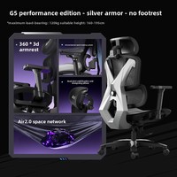 Comfortable Ergonomic Gaming Chair for Long Hours Sitting Lumbar Support PC Chair Home Office