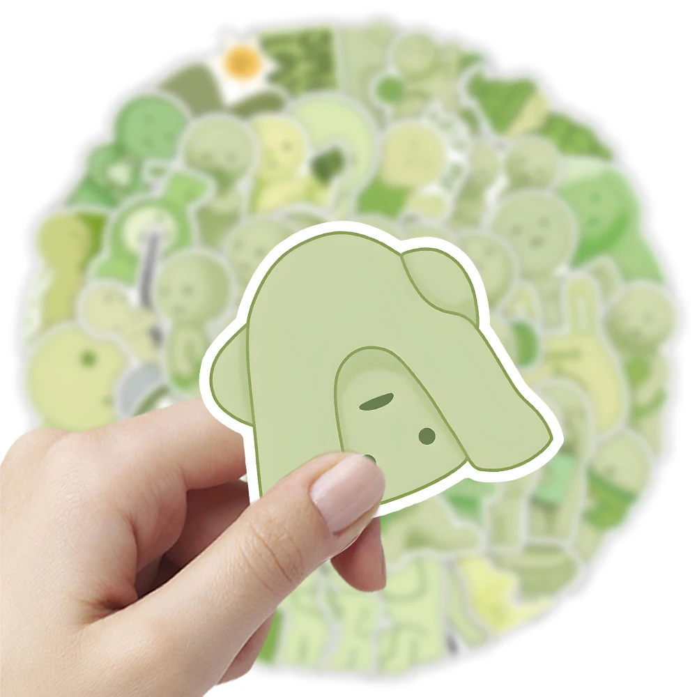 10/30/50 قطعة لطيف الكرتون Smiski ملصقات الشارات الاطفال محمول الثلاجة سكرابوكينغ حقيبة سيارة Kawaii مضحك لاصقة تزيين