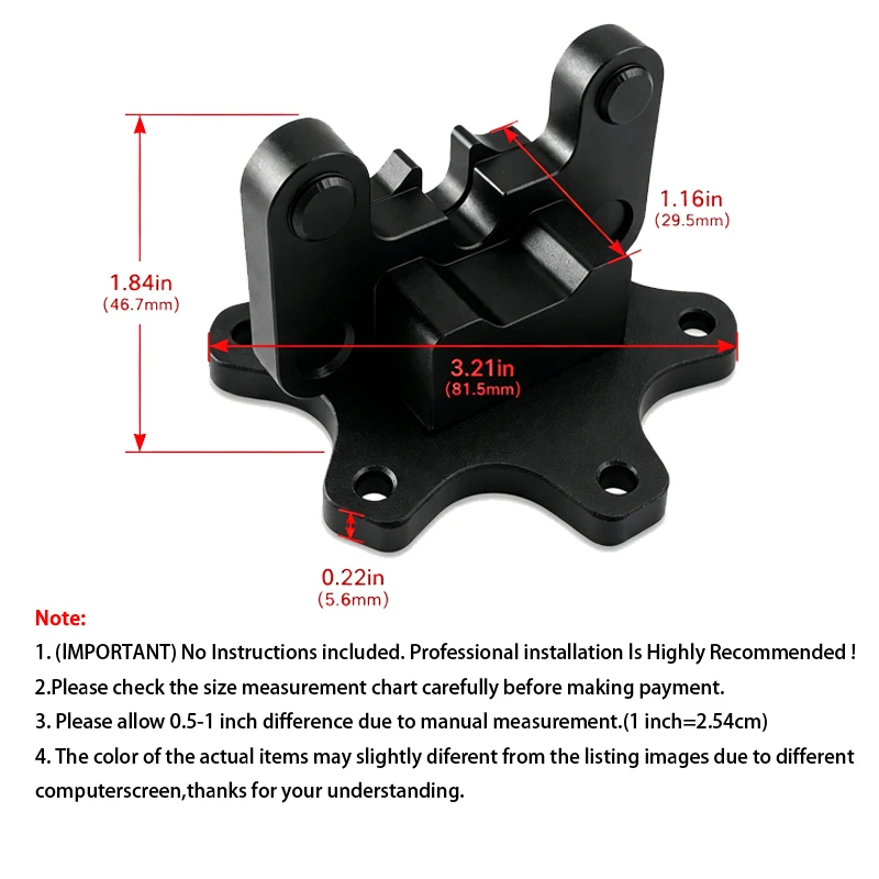 Für Q1R 70mm Schnellverschluss-Lenkrad aus Aluminiumlegierung für SIMAGIC Thrustmaster Logitech Rennspiele – Detail 1