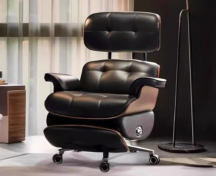 Electric light luxury home chair, office chair, comfortable nap boss chair