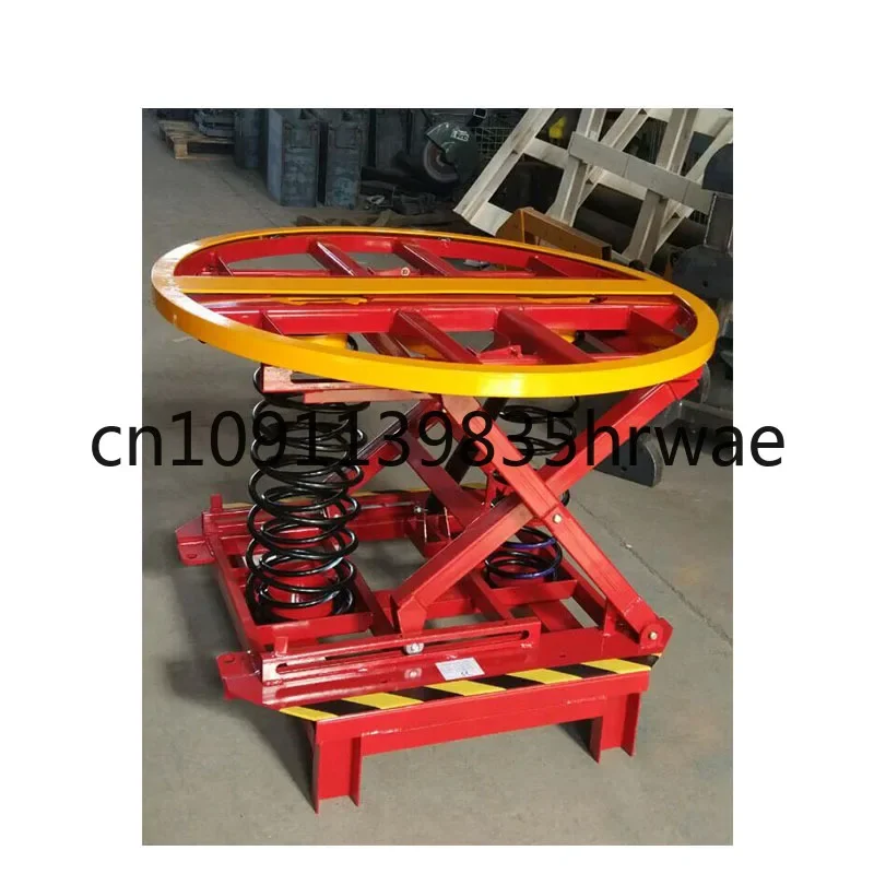 

Hot Sale Hydraulic Electric Scissor Spring Lift Table