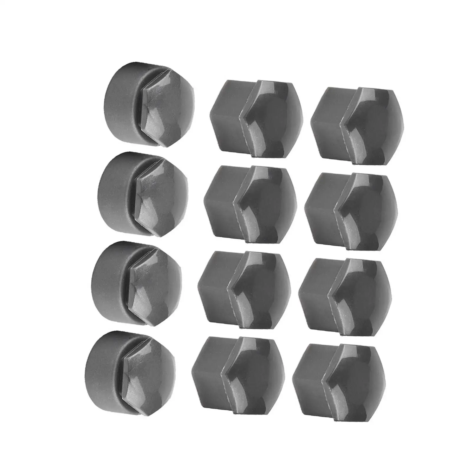 16pcs 17mm Nut Car Wheel Auto Hub Screw Protection Anti-theft Cover Cap Auto Accessories