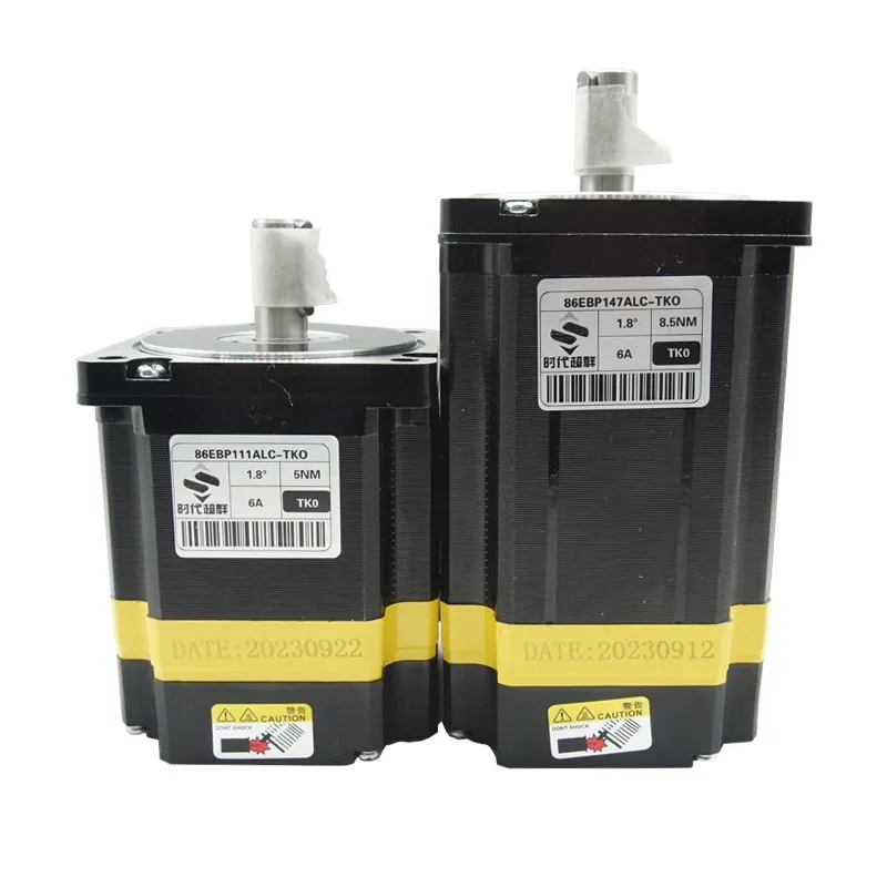 86 closed-loop stepper motor set Hybrid servo encoder with 865 driver High precision and high torque