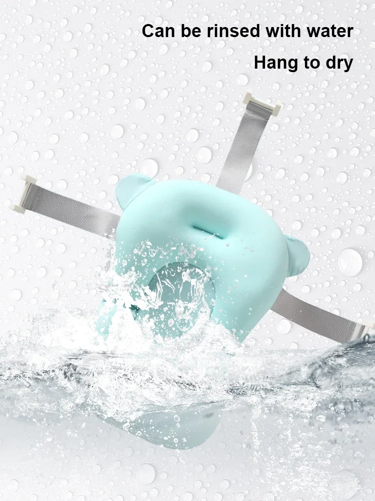 

Infant Bath Cushion Floating Newborn Baby Bath Cushion Seat Portable Provides Comfort and Support for Baby 0-12 Months