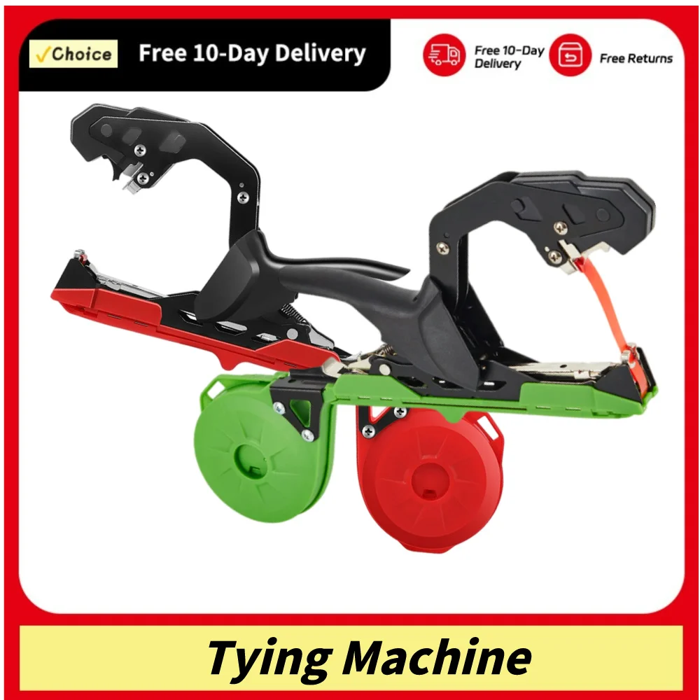 

Portable Garden Plant Branch Binding Machine Plants Branches Hand Tying Tool Home Plants Tape Tool Tying Machine Tapener Tapes