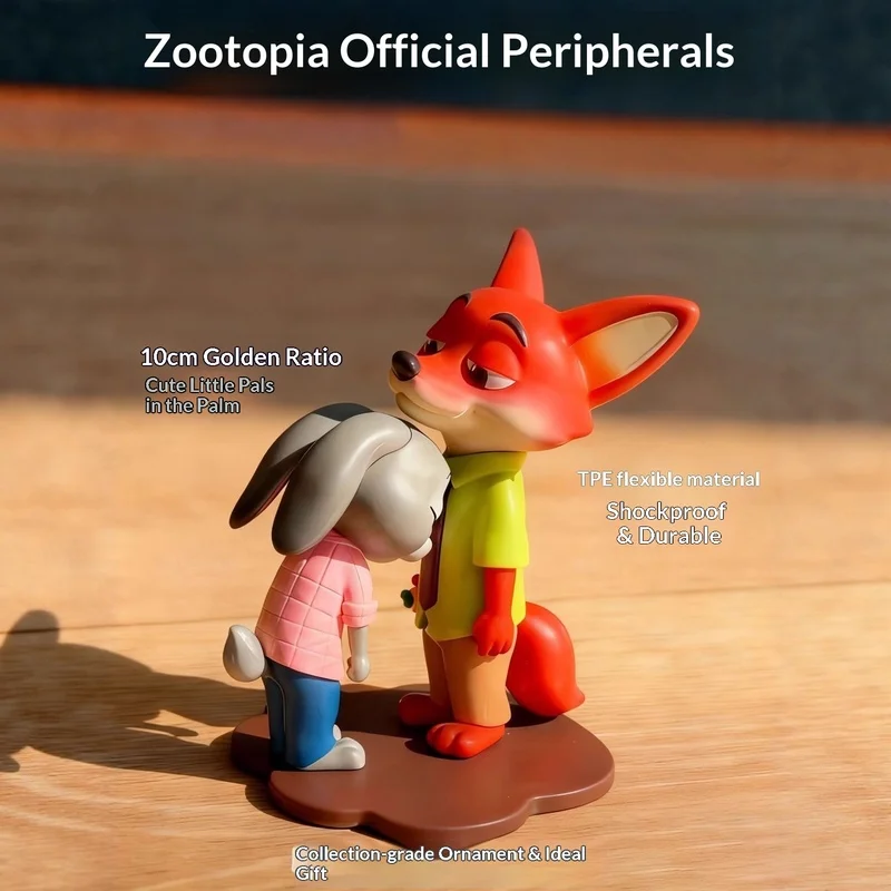 Zootopia Sweet Reliance Best Partner Series Blind Box Colecionável Figura de Brinquedo Decoração de Mesa da Moda para Crianças Meninos Meninas Presente