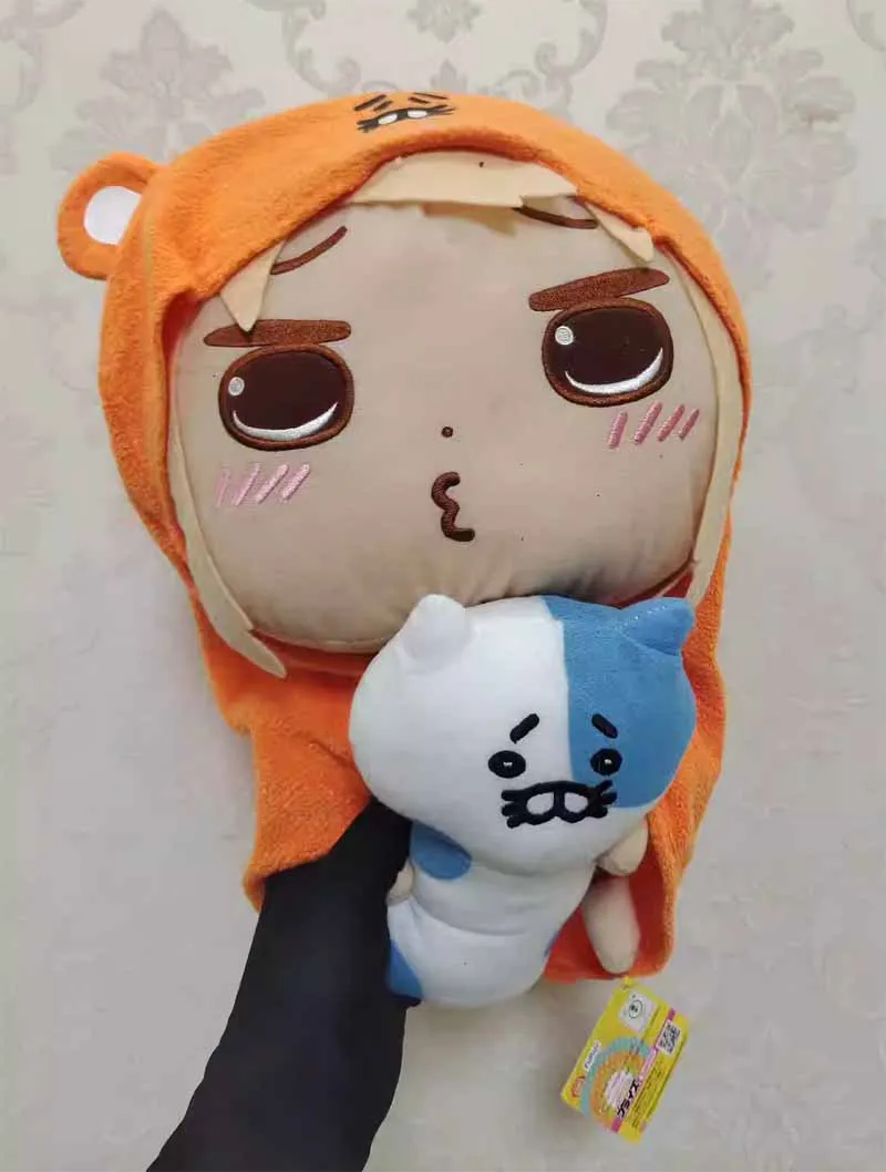 Cute Anime My Two-face Little Sister himoto Umaruchan Doma Umaru con Necolumbus Big Plush farcito cuscino bambola giocattolo regali 35cm