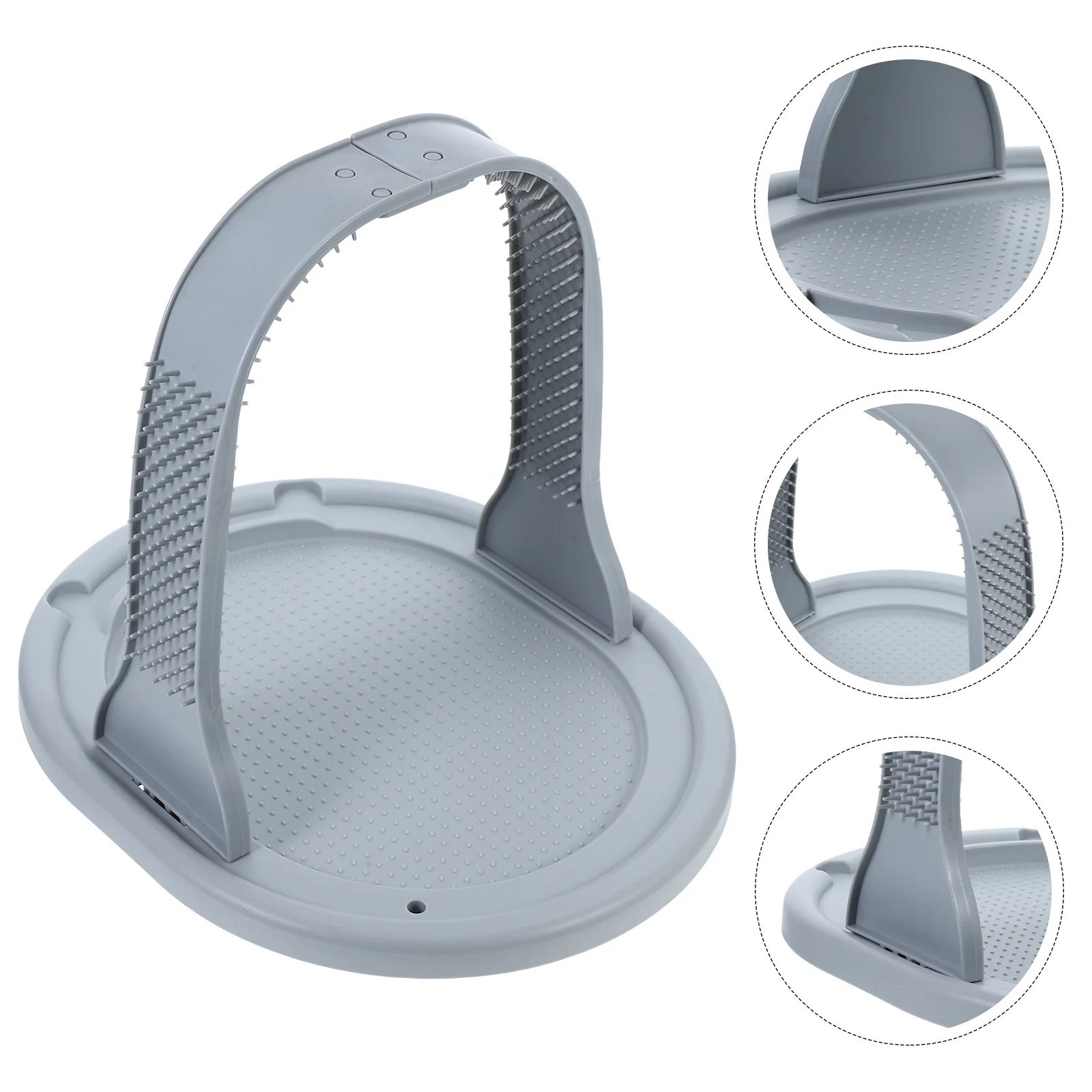 

Arch Shaped Cat Self Grooming Massager -Saving Pet Hair Scratcher Massage Board for Cats Kittens Cat Massage Board