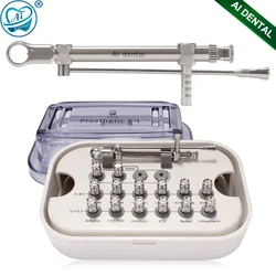 AI-TW-kit Dentistry materials implant torque screwdrivers wrench repair tools instrument prosthetic whole sets for sale