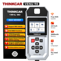 THINKCAR VENU 90 TPMS Tire Pressure Tool Relearn Activate Sensors Programming for 315MHz/433MHz Car OBD2 Code Reader Diagnostic