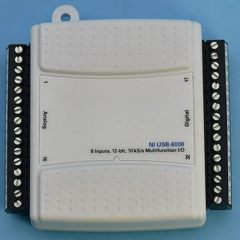 NI USB-6008 Data Acquisition Card Multifunction DAQ 779051-01 12-bit 10kS/s 8 analog inputs 2 analog outputs