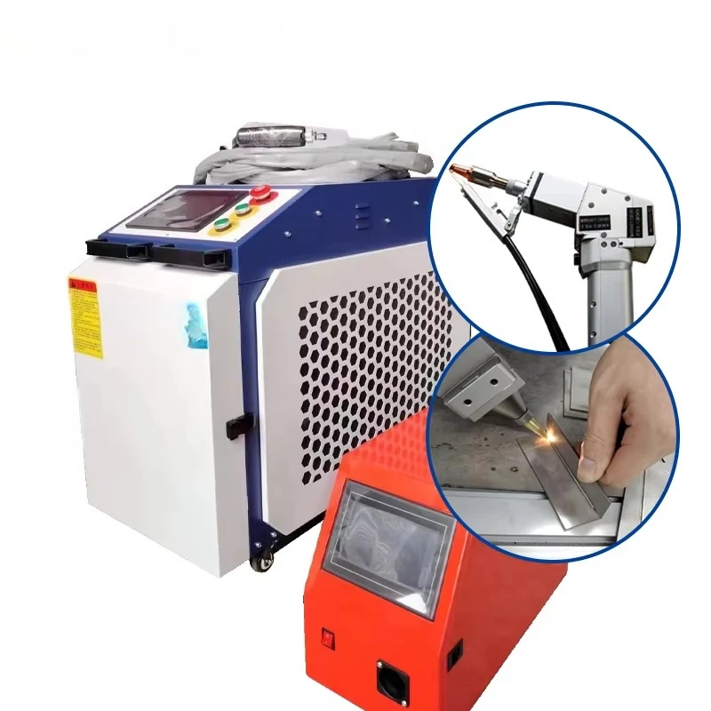 Portable Fiber Laser Welding Cleaning Cutting Machine for Auto Repair Metal Maintenance and Fabrication Shops
