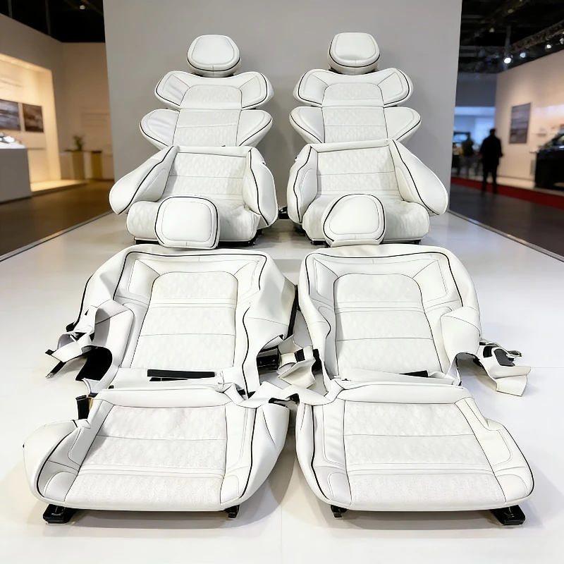 Hot-selling Factory Sale  Leather Luxury All-Season Seat Covers Replacement for Lincoln Navigator Commercial Vehicles - view 4