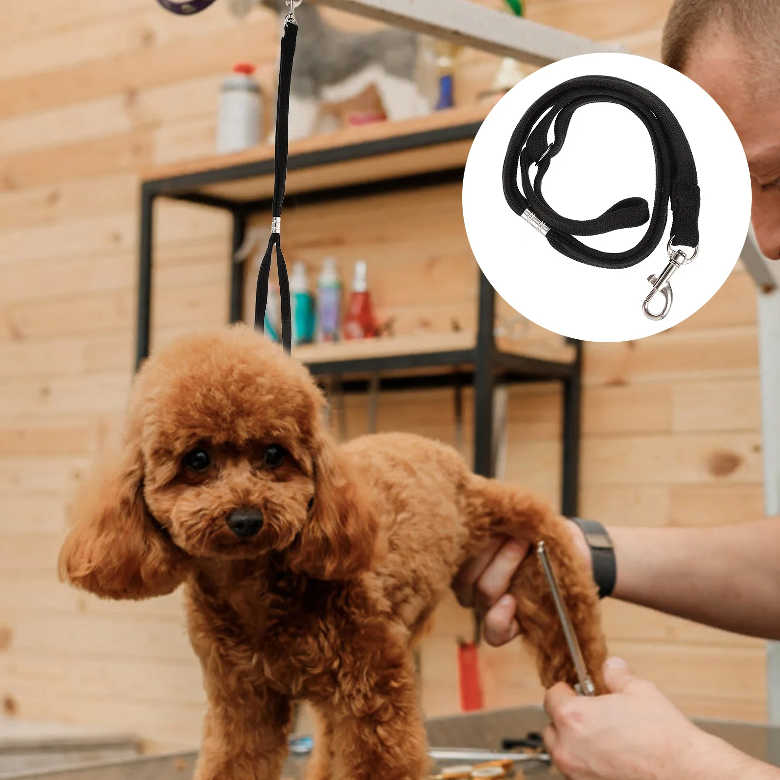 

6 Pcs Pet Grooming Rope Dog Extension Strap Belt Loop Table Straps Leash Nylon Restraints Bathing